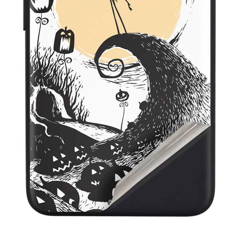 Disney The Nightmare Before Christmas Jack on Spiral Hill Art Google Pixel 4a Skin